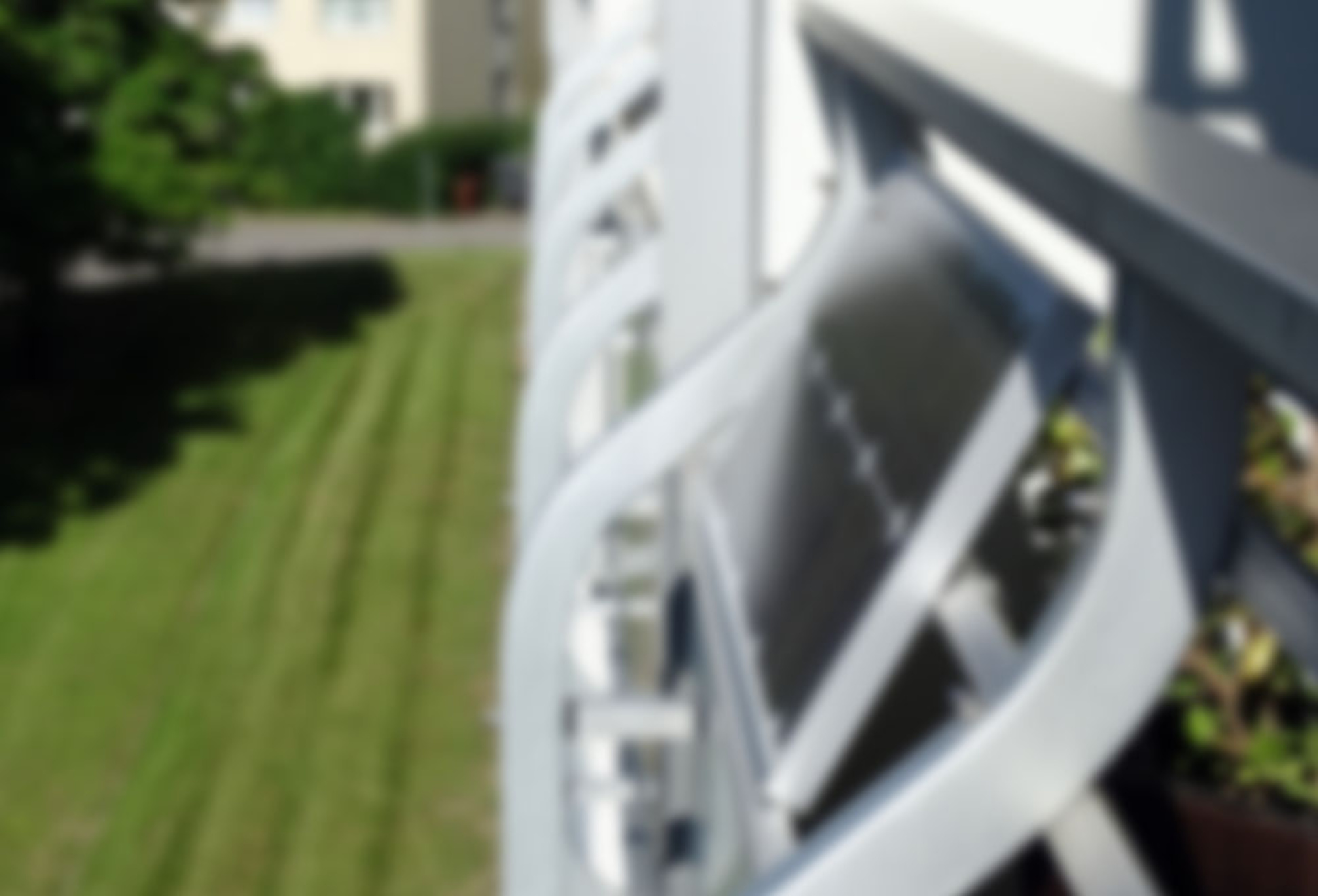 Balkon­kraftwerk bei Dreis Elektrotechnik in Frankfurt am Main